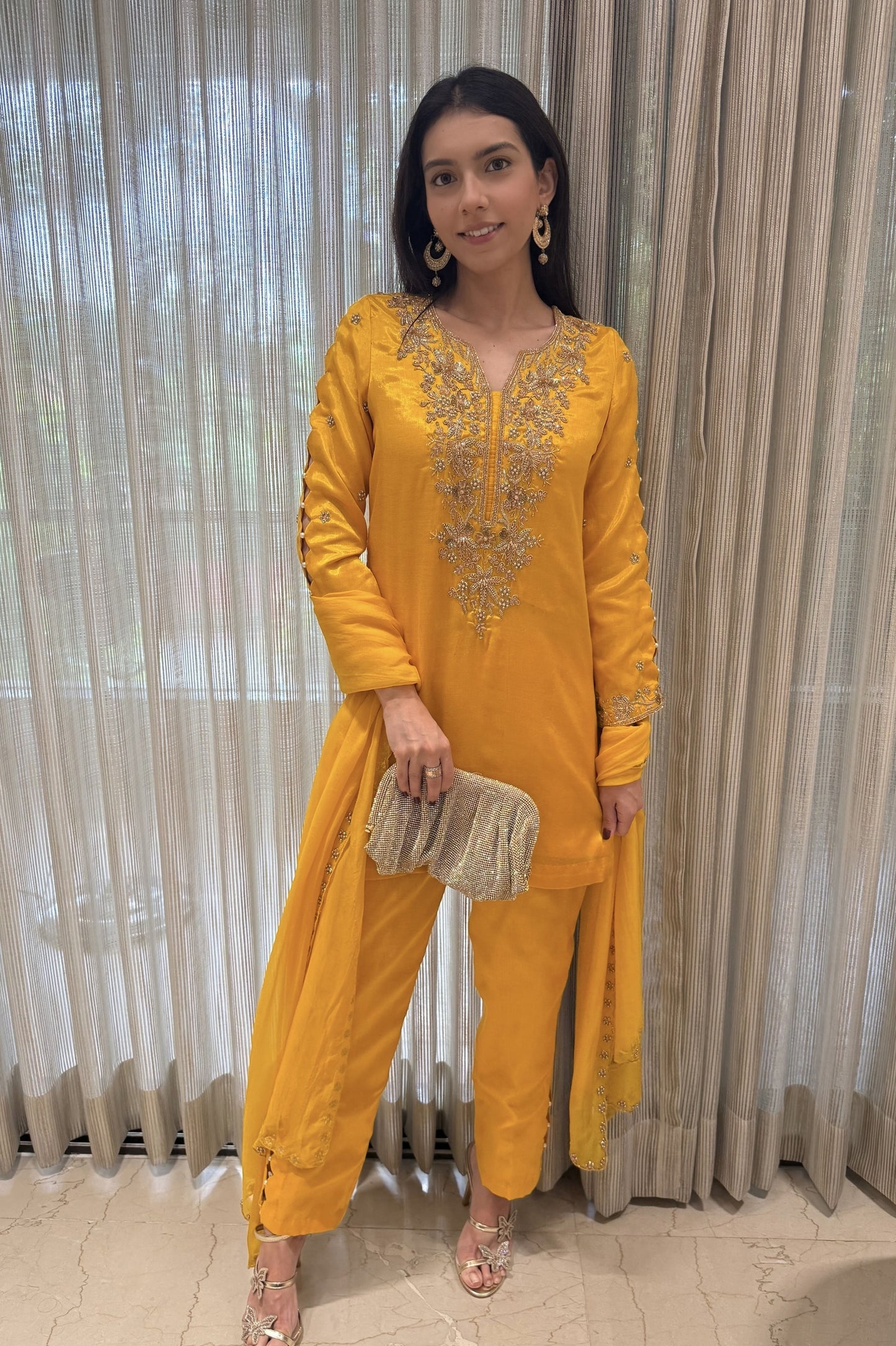 Sunflower Kurta Set