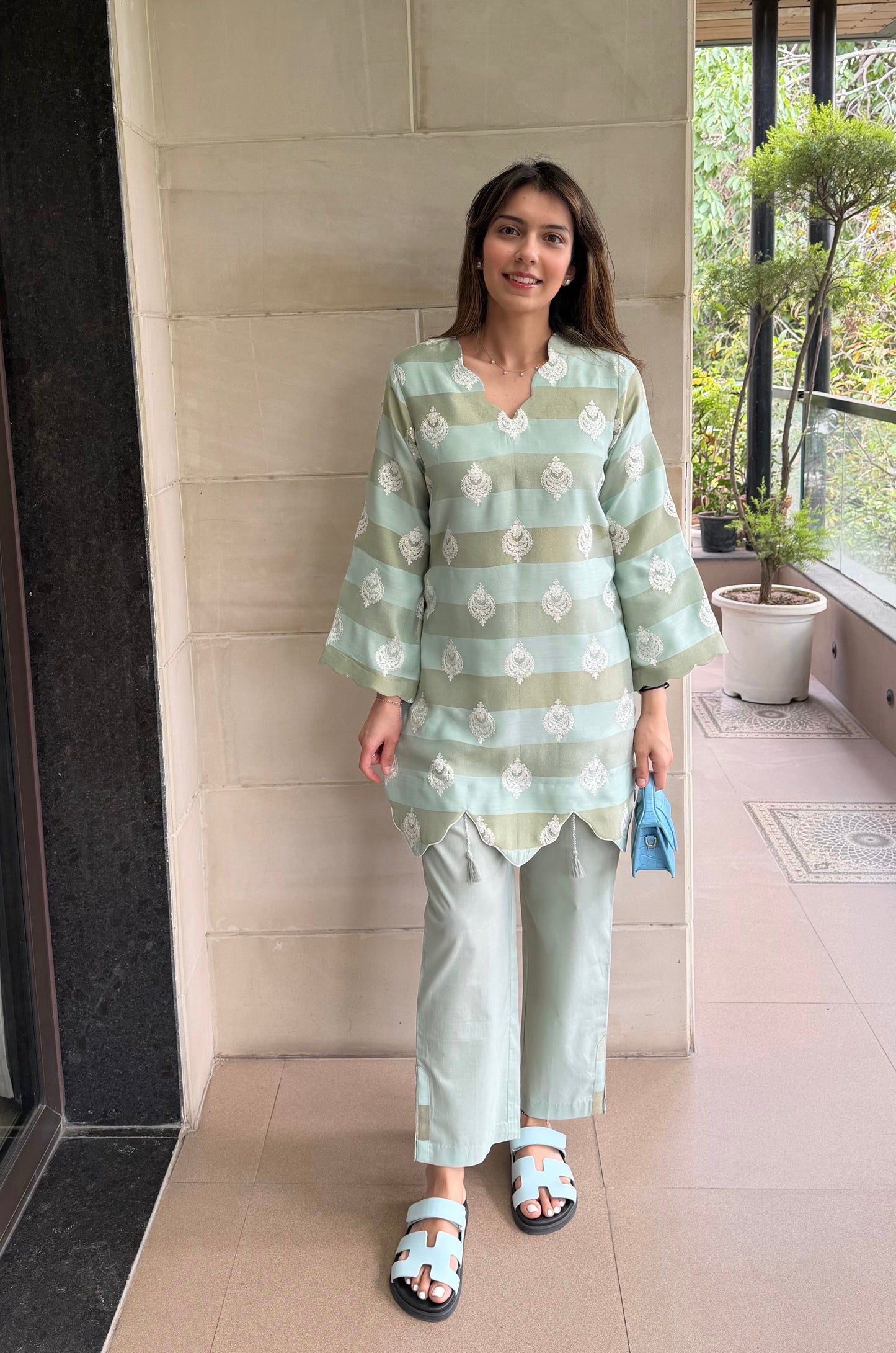 Hania Mint Co-ord Set