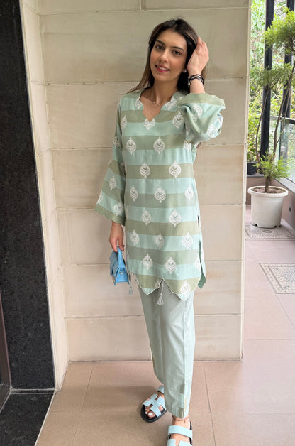 Hania Mint Co-ord Set