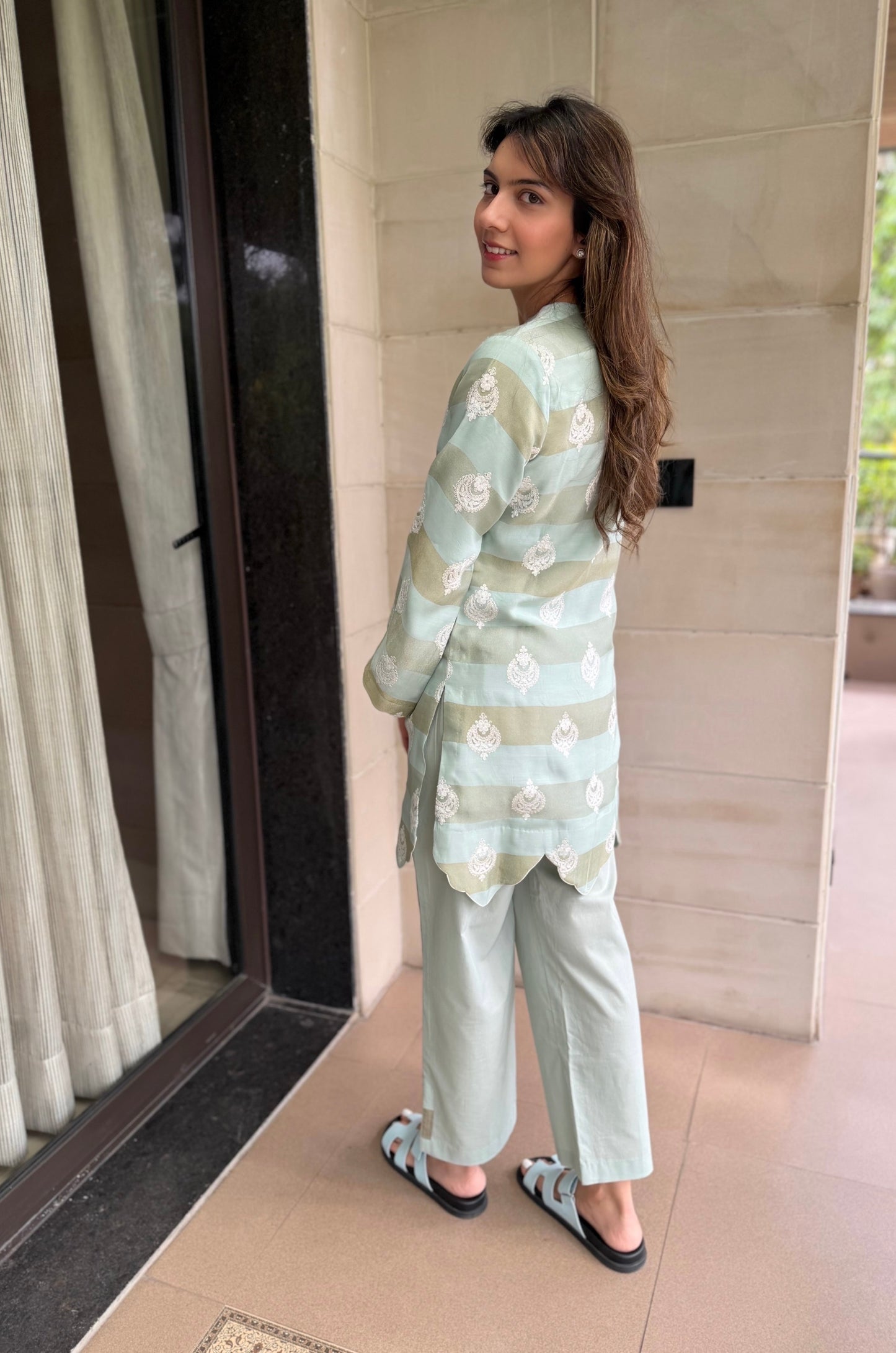 Hania Mint Co-ord Set