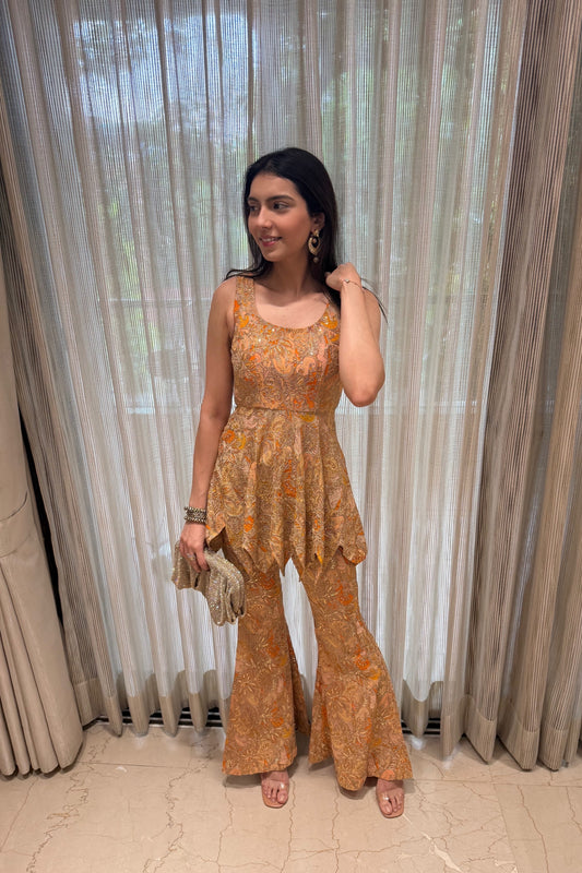 Daffodil Sequin Sharara Set with Dupatta