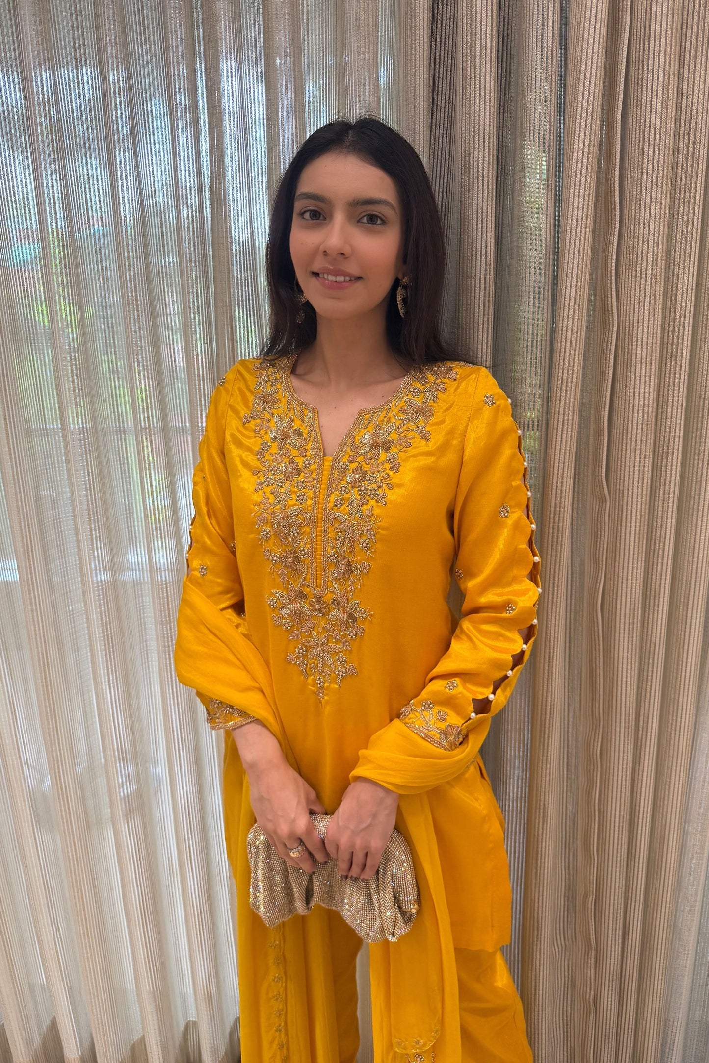 Sunflower Kurta Set