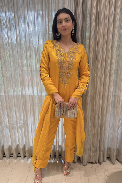 Sunflower Kurta Set