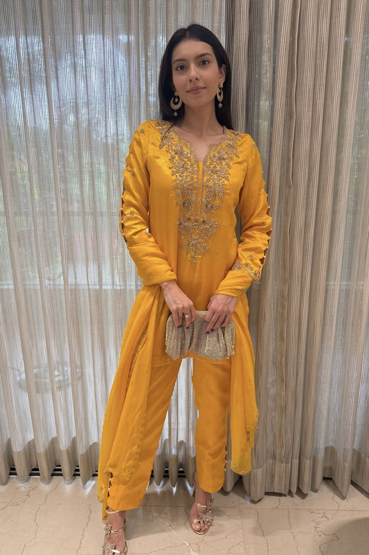Sunflower Kurta Set
