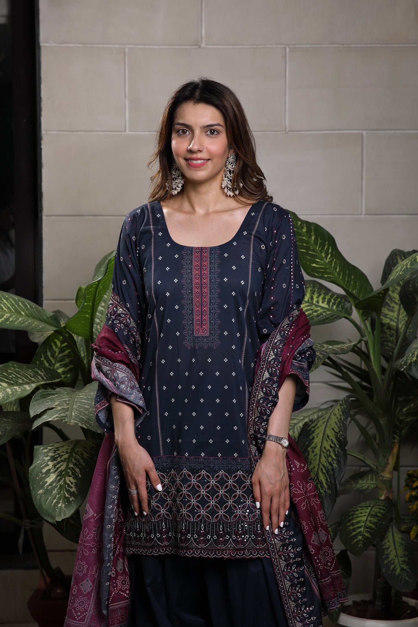 Hyat Kurta Set with Farshi Pant