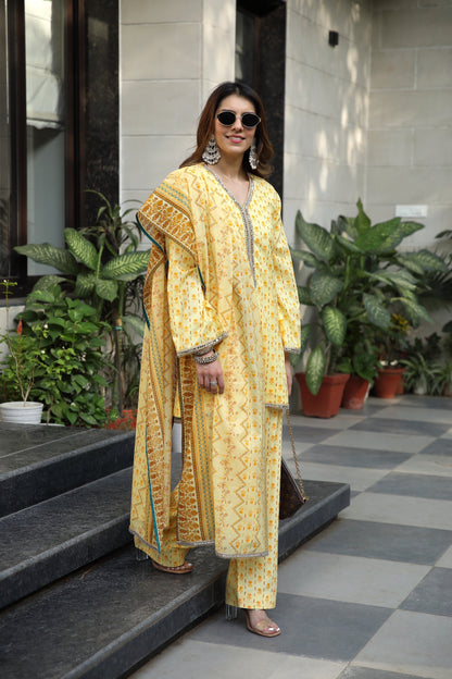 Maya Kurta Set with Farshi Pant